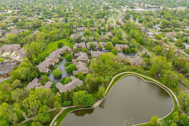 813 Timberlake Ct, Kettering, OH 45429 - aerial view of residential area featuring a nearby body of water