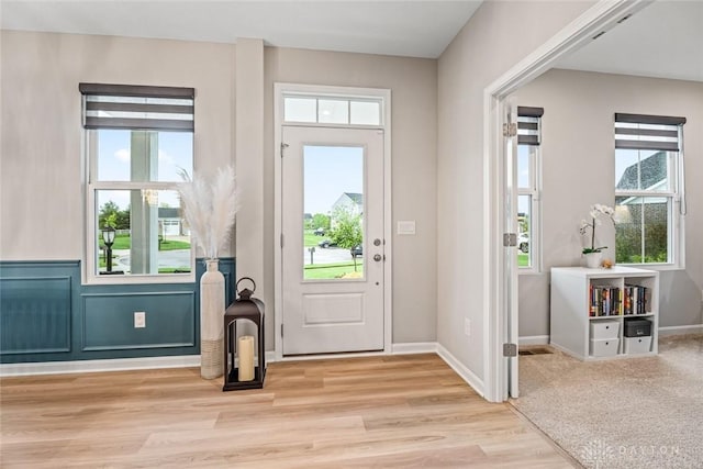 1239 Champion Way, Washington Twp, OH 45458 - entrance foyer with light wood-style floors and baseboards
