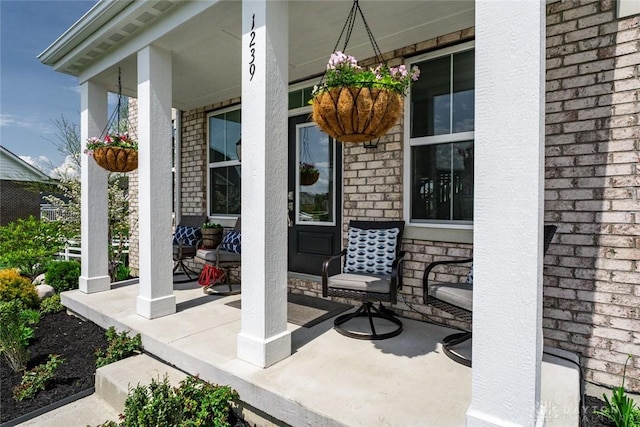 1239 Champion Way, Washington Twp, OH 45458 - view of covered porch