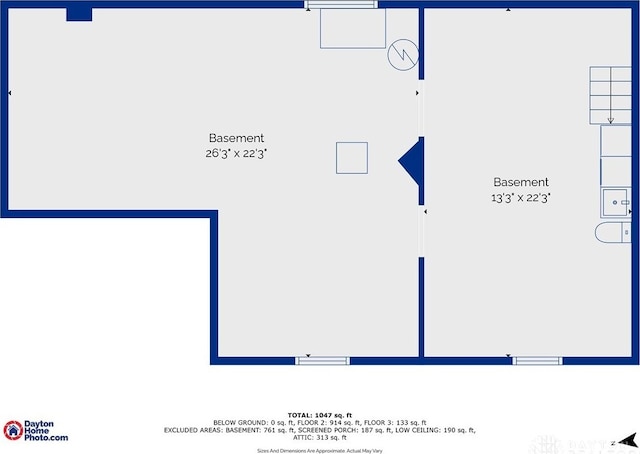 1000 Haviland Ave, Dayton, OH 45410 - property floor plan
