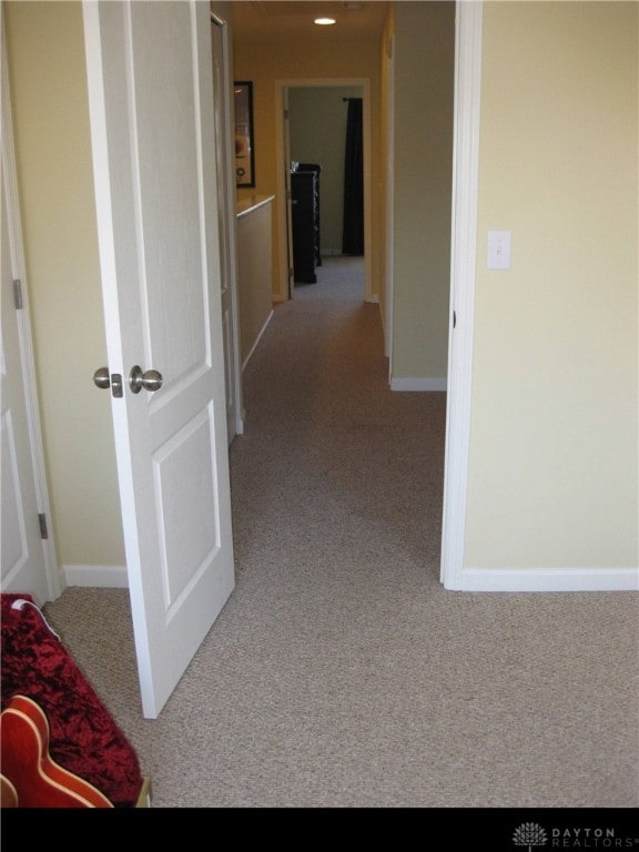 4324 Straight Arrow Rd, Beavercreek, OH 45430 - hall featuring carpet flooring and baseboards