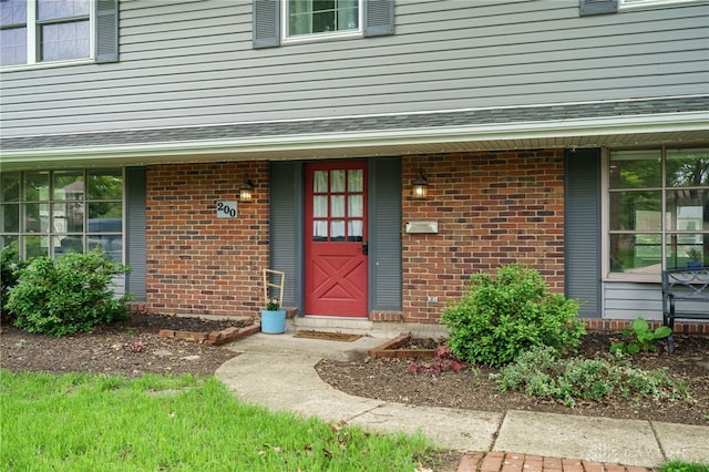 200 S Village, Washington Twp, OH 45459 - view of exterior entry featuring brick siding