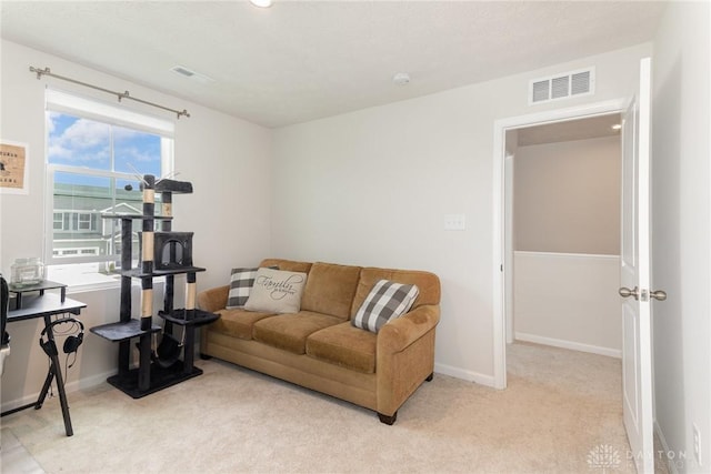 100 Whitney Way, West Milton, OH 45383 - living room with light colored carpet and baseboards