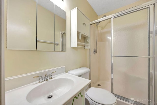 2774 N Law Rd, Oxford, OH 45056 - full bath featuring toilet, a shower stall, and vanity