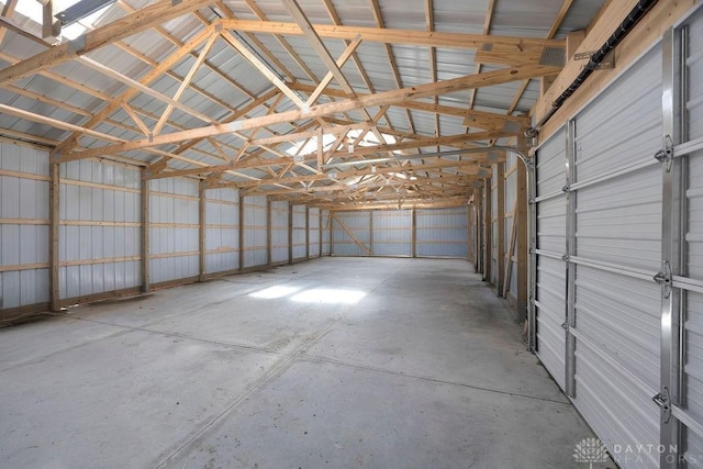 2774 N Law Rd, Oxford, OH 45056 - garage with metal wall