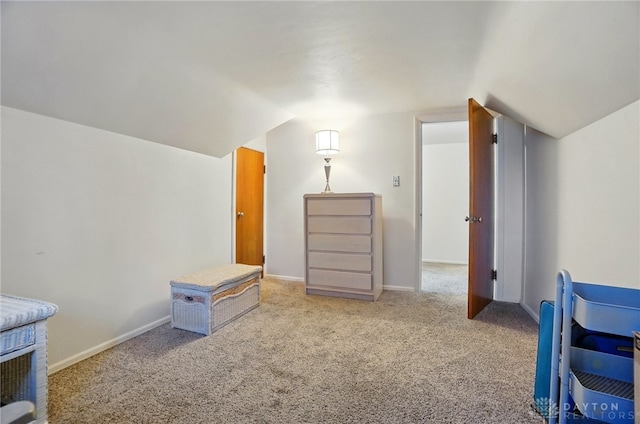 4207 Morningside Blvd, Dayton, OH 45432 - additional living space with lofted ceiling, carpet flooring, and baseboards