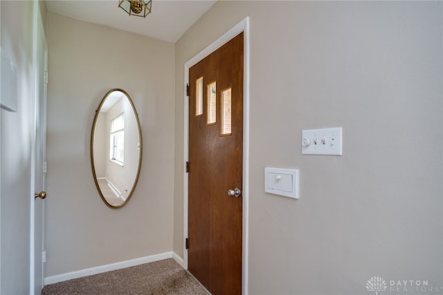 4231 Maricarr Dr, Dayton, OH 45429 - carpeted foyer featuring baseboards