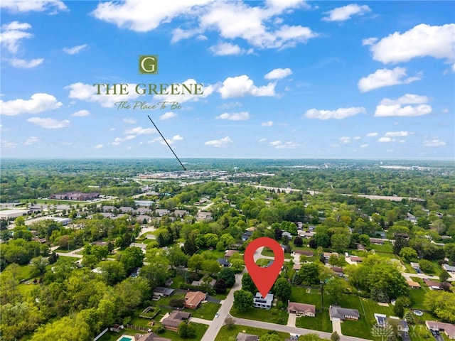 drone / aerial view