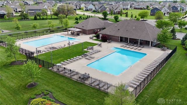 9378 Oak Brook Dr, Clearcreek Twp, OH 45458 - community pool with a residential view