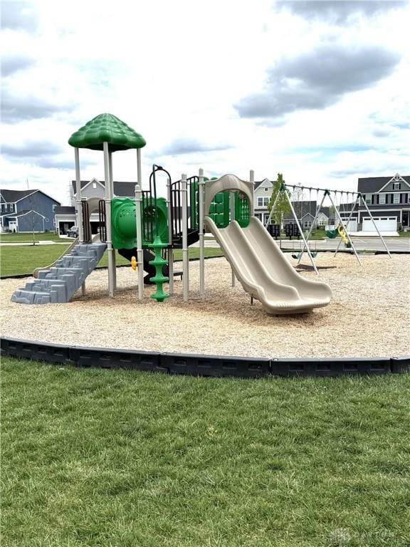2170 David Grey Cir, Beavercreek, OH 45434 - community playground with a lawn