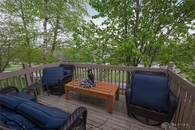 2540 Greenside Dr, Beavercreek, OH 45431 - view of wooden terrace