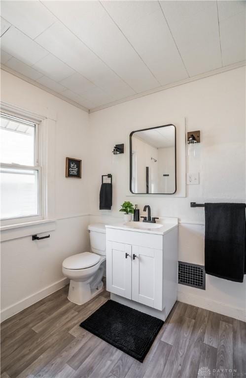 221 Virginia Ave, Dayton, OH 45410 - bathroom featuring vanity and wood finished floors