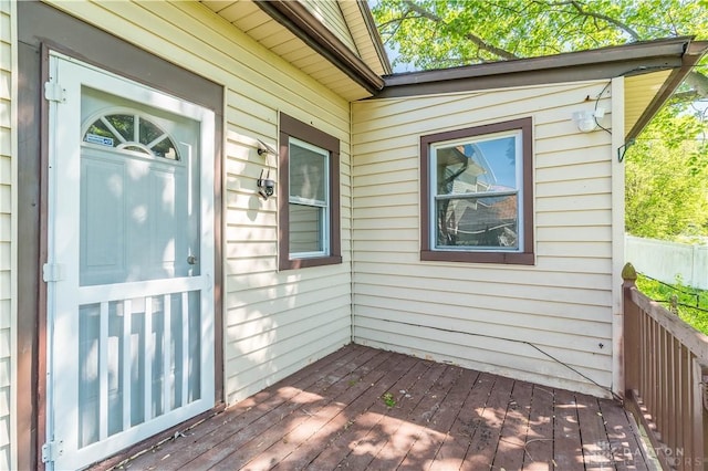 221 Virginia Ave, Dayton, OH 45410 - view of wooden terrace
