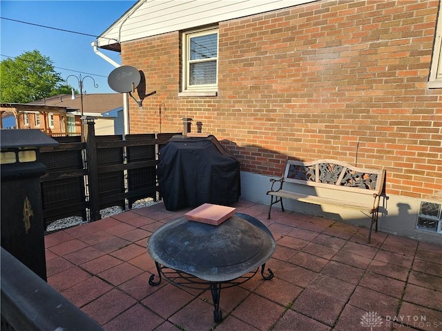 5107 Christy Ave, Dayton, OH 45431 - view of patio featuring area for grilling
