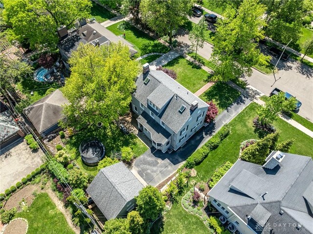 135 E Dixon Ave, Oakwood, OH 45419 - bird's eye view