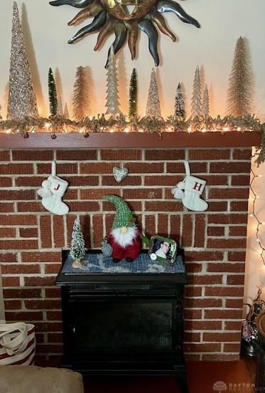 12 Harshman St, Brookville, OH 45309 - detailed view of brick wall