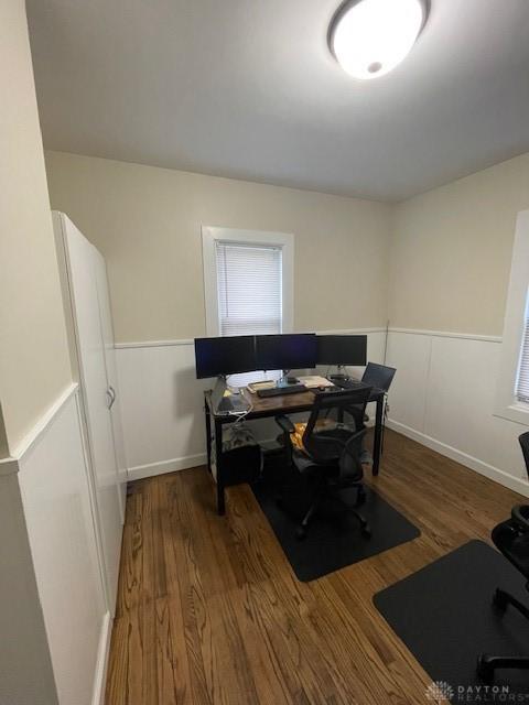 12 Harshman St, Brookville, OH 45309 - home office featuring wood finished floors
