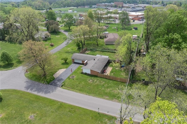 drone / aerial view