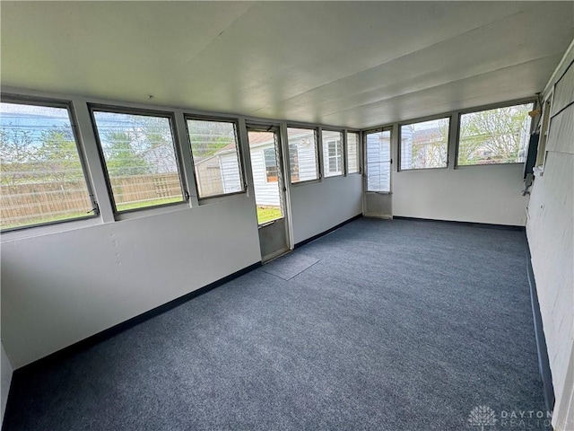 4832 Barnhart Ave, Dayton, OH 45432 - unfurnished sunroom featuring carpet