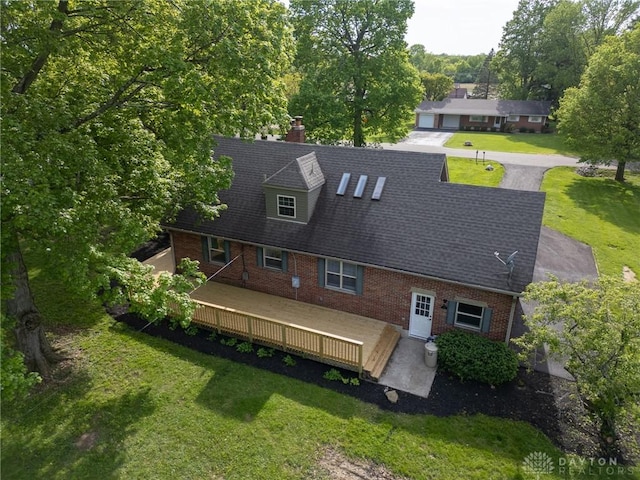 2182 La Grange Rd, Beavercreek, OH 45431 - view from above of property