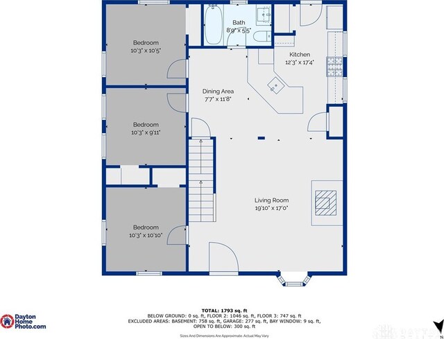 1803 Resor Rd, Fairfield, OH 45014 - floor plan / room layout