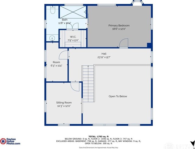 1803 Resor Rd, Fairfield, OH 45014 - home floor plan