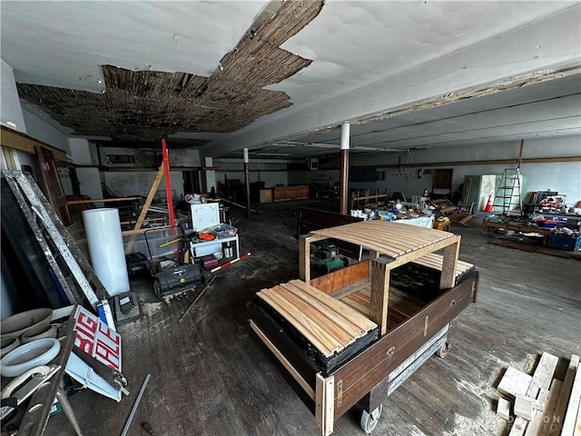 3020 E 3rd St, Dayton, OH 45403 - basement with wood finished floors