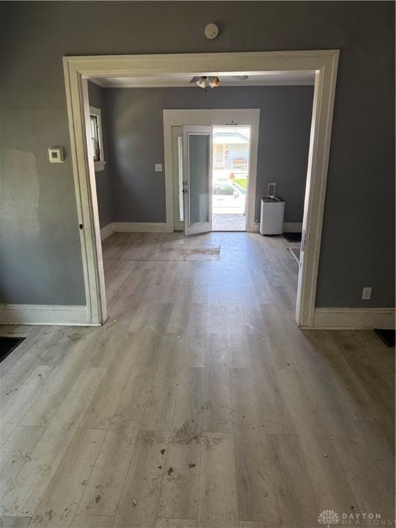 90 S Sperling Ave Unit 88, Dayton, OH 45403 - unfurnished dining area featuring wood finished floors and baseboards
