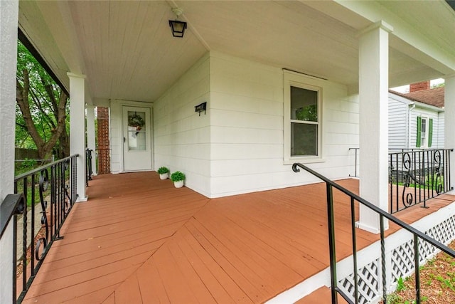 1235 W Jefferson St, Springfield, OH 45506 - view of wooden deck