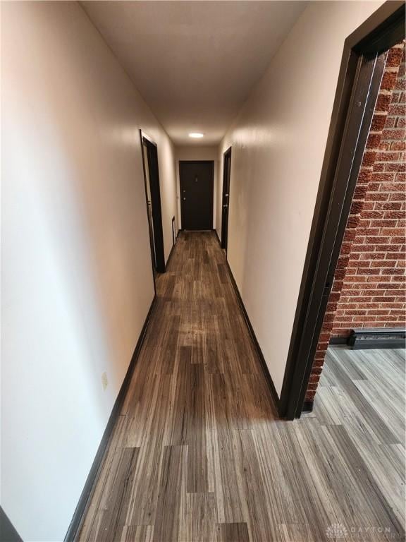 2620 N Gettysburg Ave, Dayton, OH 45406 - hallway with wood finished floors and baseboards