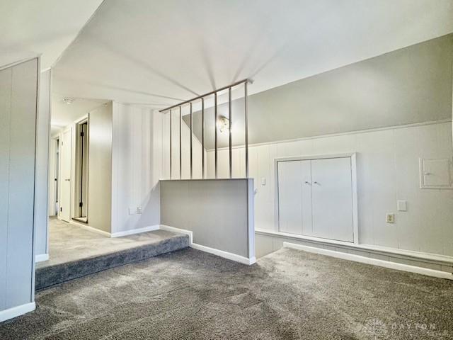 2917 California Ave, Dayton, OH 45419 - basement featuring carpet flooring and baseboards