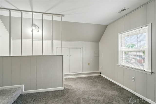 2917 California Ave, Dayton, OH 45419 - bonus room featuring carpet flooring and vaulted ceiling