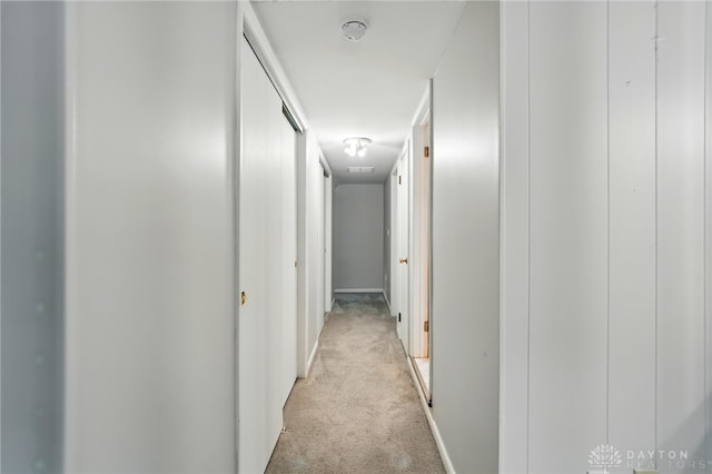 2917 California Ave, Dayton, OH 45419 - hall featuring light carpet