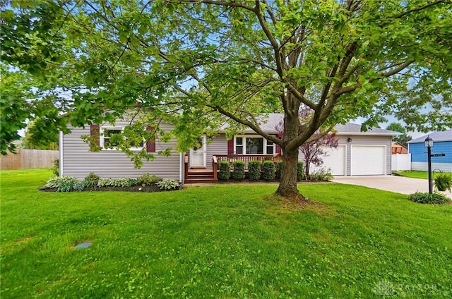 56 W Xenia St, Jamestown Vlg, OH 45335 - view of front of home featuring concrete driveway