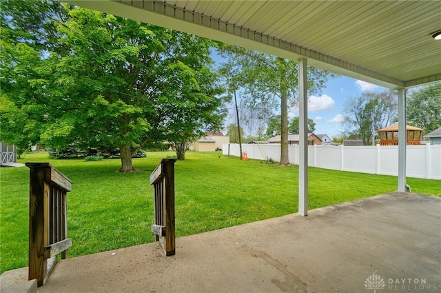 56 W Xenia St, Jamestown Vlg, OH 45335 - view of yard with a patio area