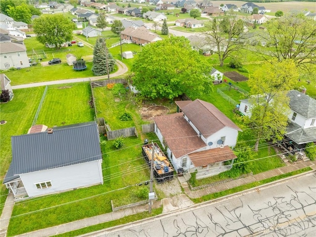 318 E Main St, Bradford, OH 45308 - aerial perspective of suburban area