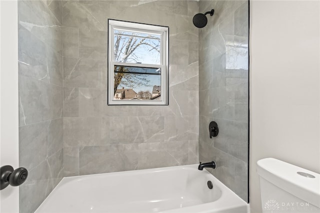 235 N Delmar Ave, Dayton, OH 45403 - full bathroom with shower / bathtub combination and toilet