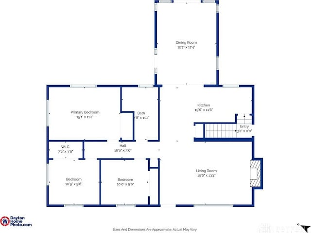 8188 Inwood Ave, Dayton, OH 45415 - home floor plan