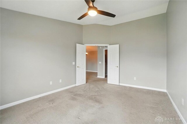 3128 Alexander Pl Unit 206, Beavercreek, OH 45431 - unfurnished bedroom featuring carpet flooring, baseboards, and a ceiling fan