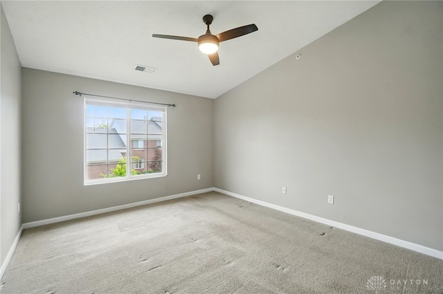 3128 Alexander Pl Unit 206, Beavercreek, OH 45431 - carpeted spare room with a ceiling fan and baseboards