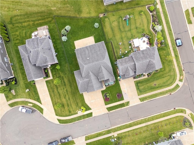 drone / aerial view