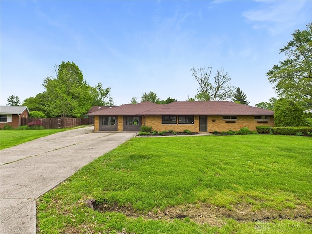 9094 Mary Haynes Dr, Washington Twp, OH 45458 - single story home with concrete driveway