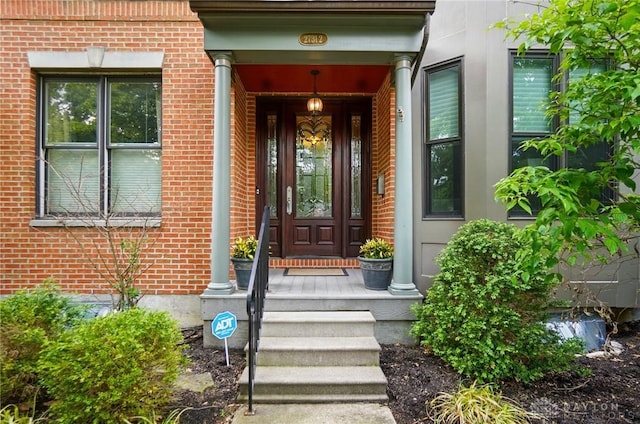 2731 Cleinview Ave Unit 2, Cincinnati, OH 45206 - property entrance featuring brick siding
