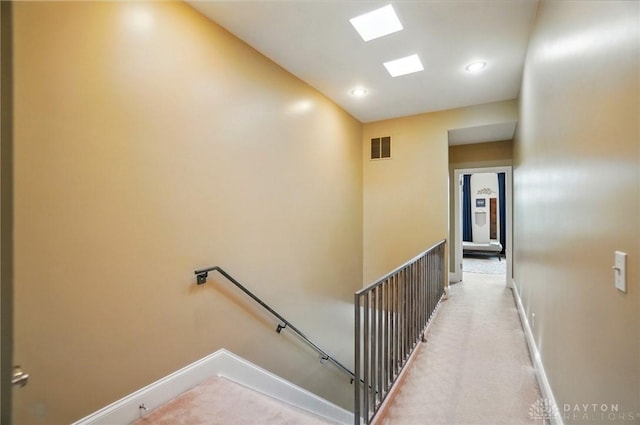 2731 Cleinview Ave Unit 2, Cincinnati, OH 45206 - stairway featuring baseboards and carpet floors