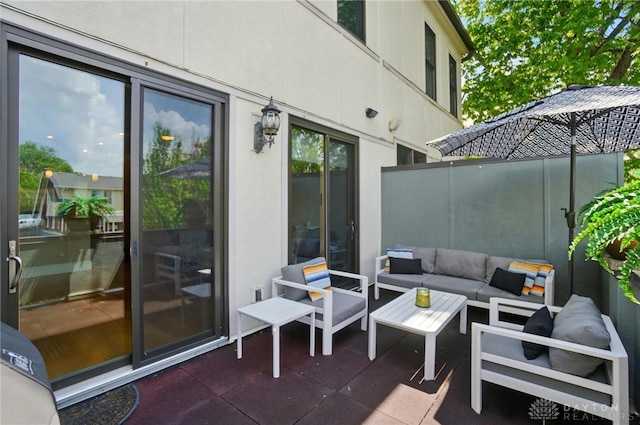 2731 Cleinview Ave Unit 2, Cincinnati, OH 45206 - view of patio / terrace with outdoor lounge area