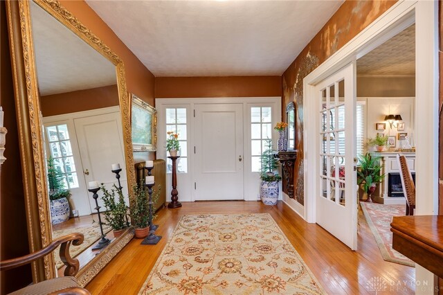 65 N Central Ave, Fairborn, OH 45324 - foyer entrance with plenty of natural light and wood finished floors