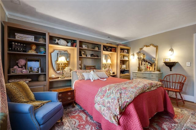 65 N Central Ave, Fairborn, OH 45324 - bedroom featuring crown molding and wood finished floors
