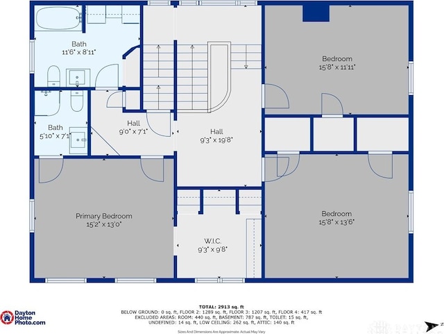65 N Central Ave, Fairborn, OH 45324 - view of home floor plan