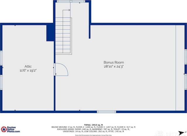 65 N Central Ave, Fairborn, OH 45324 - view of room layout