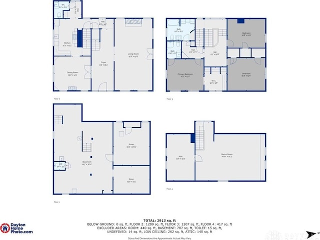 65 N Central Ave, Fairborn, OH 45324 - view of home floor plan